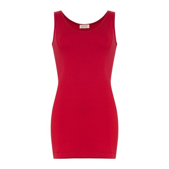 Red Tank Dress |  The most comfortable sleeveless dress ever - Picture 3 of 5